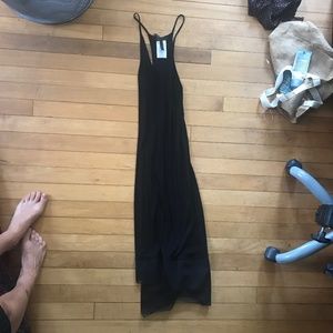 black cocktail dress